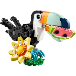 Klocki LEGO 31173 Dzikie zwierzęta - Tropikalny tukan CREATOR